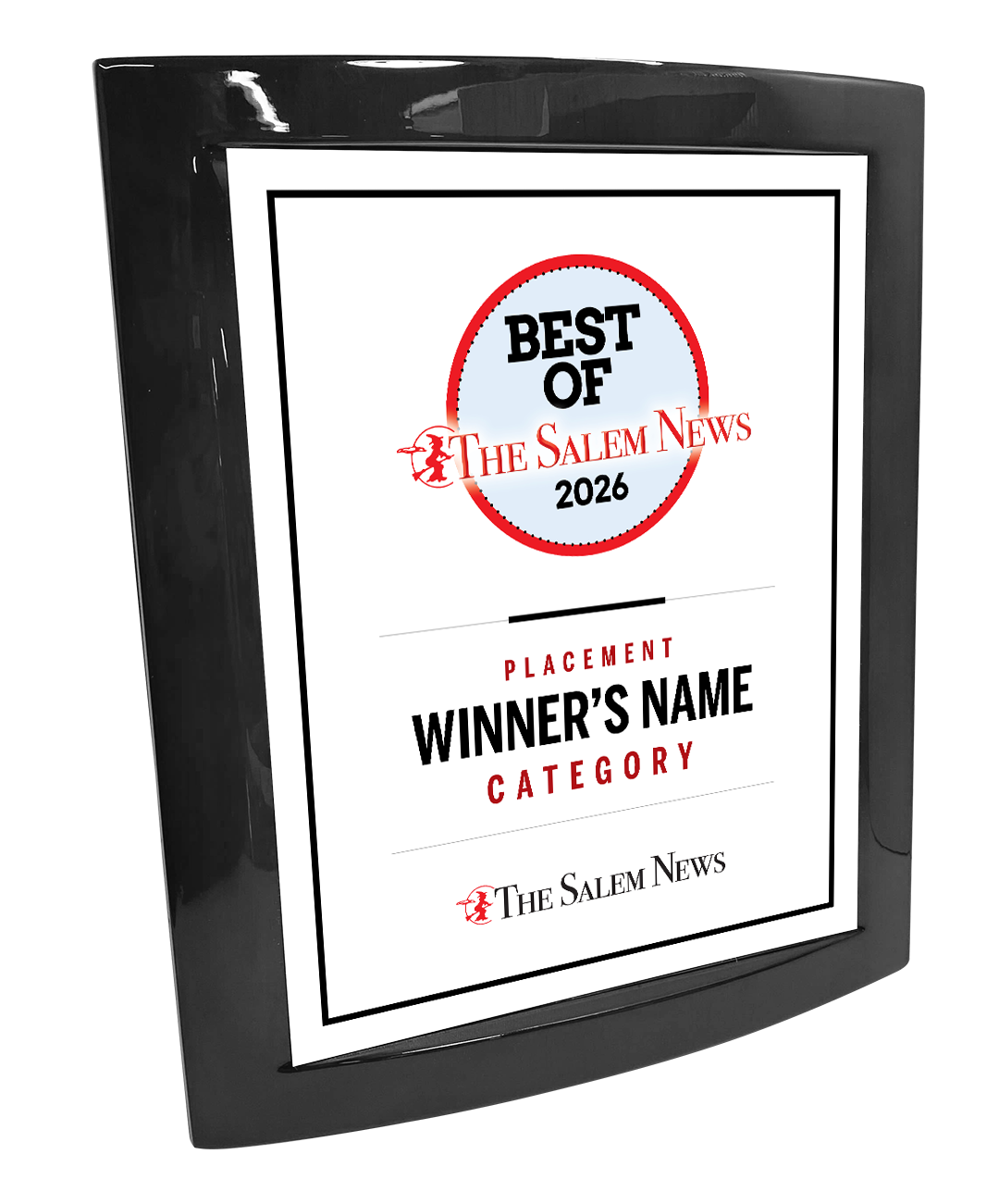 N. Boston Media Group - Best of Awards - Eclipse Plaque