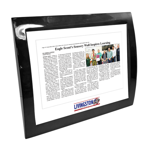 My Life Publications - Articles - Eclipse Plaque with Metal Inlay