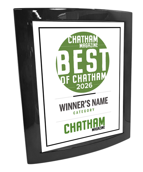 Triangle Media - Best of Chatham - Eclipse Plaque with Metal Inlay