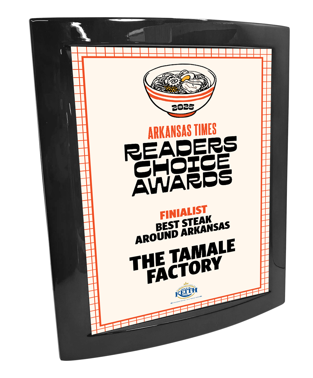 Arkansas Times Readers Choice Award - Eclipse Plaque