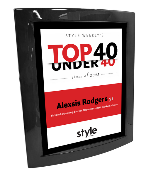 Style Weekly "Top 40 Under 40" Eclipse Plaque