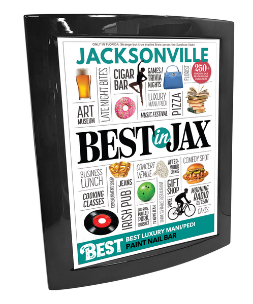 Jacksonville Magazine - Best in Jax - Eclipse Plaque with Metal Inlay