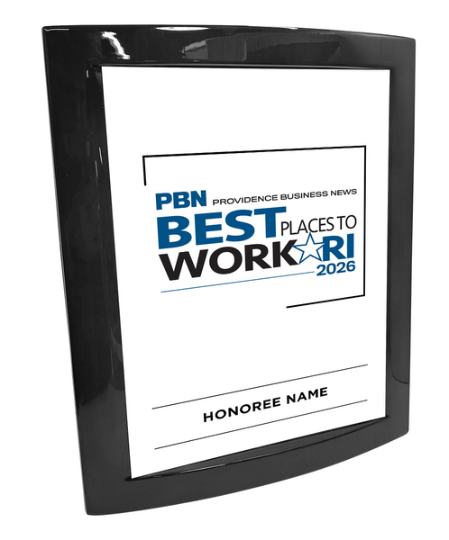 PBN Awards - Logo Only Version - Rosewood with Metal Inlay