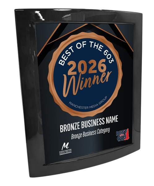 Best of the 603 - Eclipse Plaque with Metal Inlay