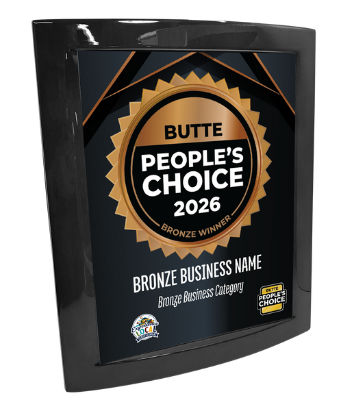 Butte People's Choice - Eclipse Plaque with Metal Inlay