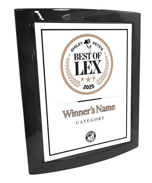 Smiley Pete - Best of Lex - Eclipse Plaque