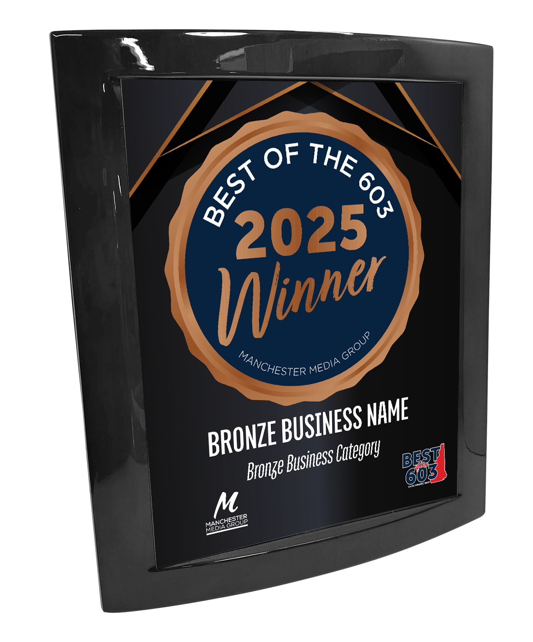 Best of the 603 - Eclipse Plaque with Metal Inlay