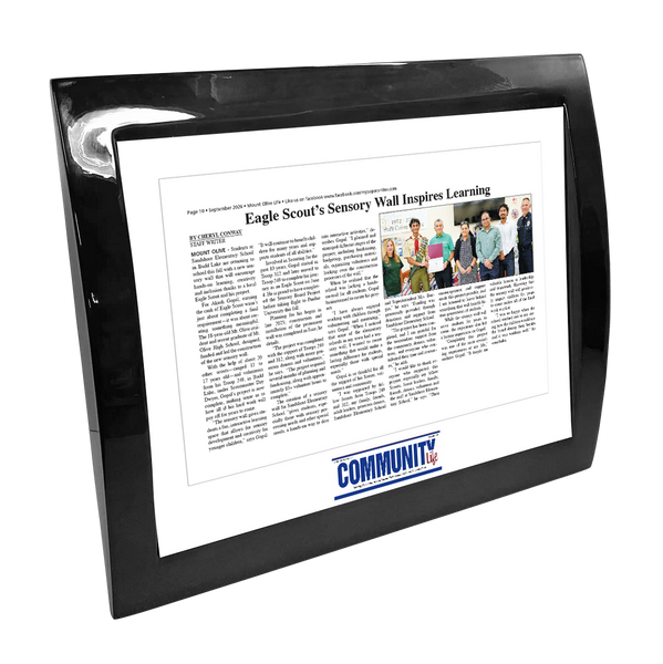 My Life Publications - Articles - Eclipse Plaque with Metal Inlay