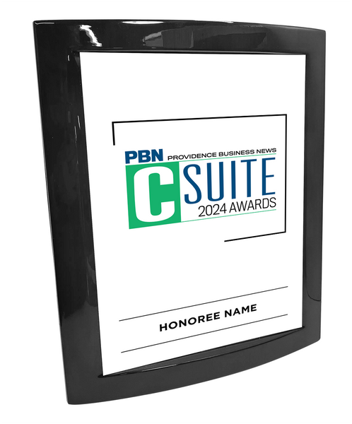 PBN Awards - Logo Only Version - Rosewood with Metal Inlay