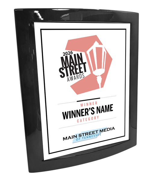 Main Street Media Awards - Eclipse Plaque