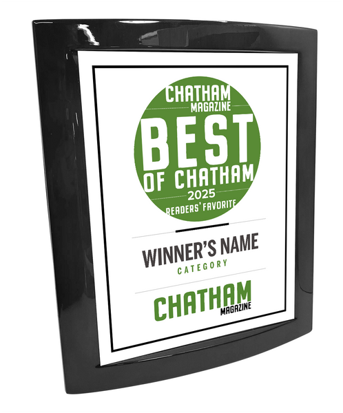 Triangle Media - Best of Chatham - Eclipse Plaque with Metal Inlay