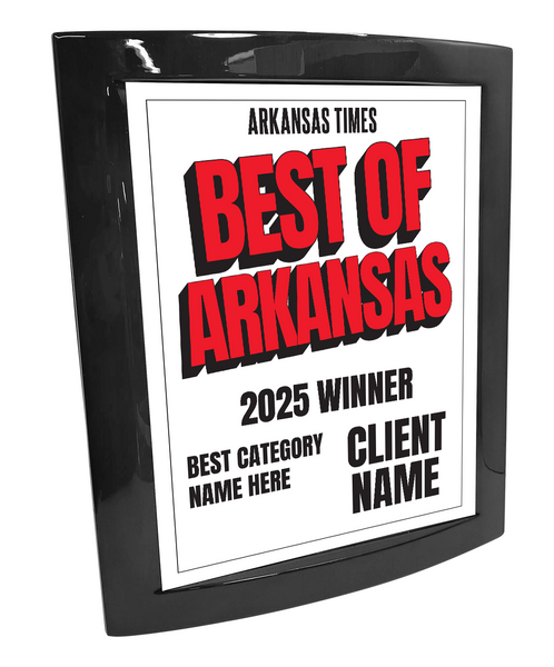 Best of Arkansas - Eclipse Plaque