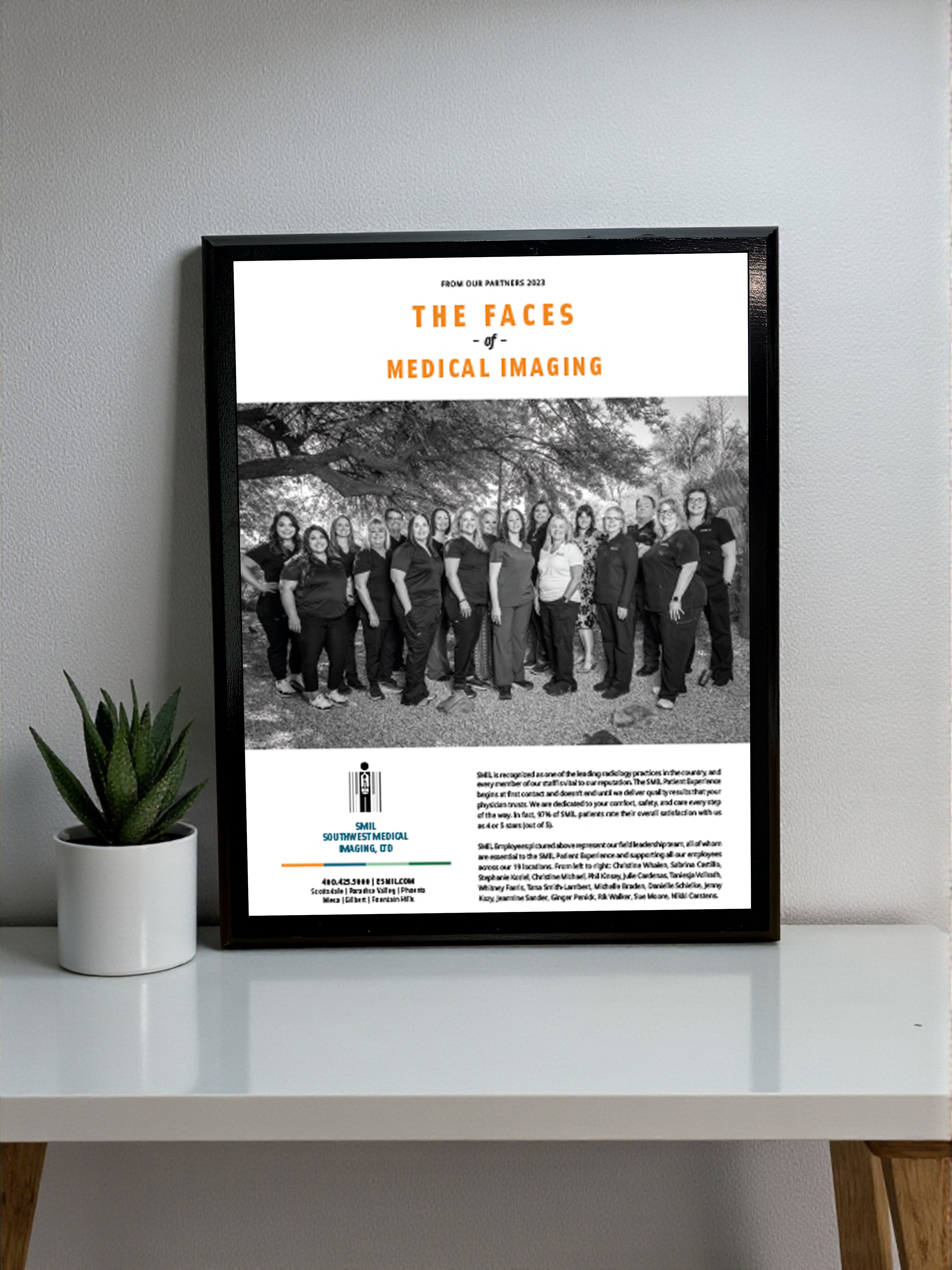 Phoenix Magazine - Classic Plaque