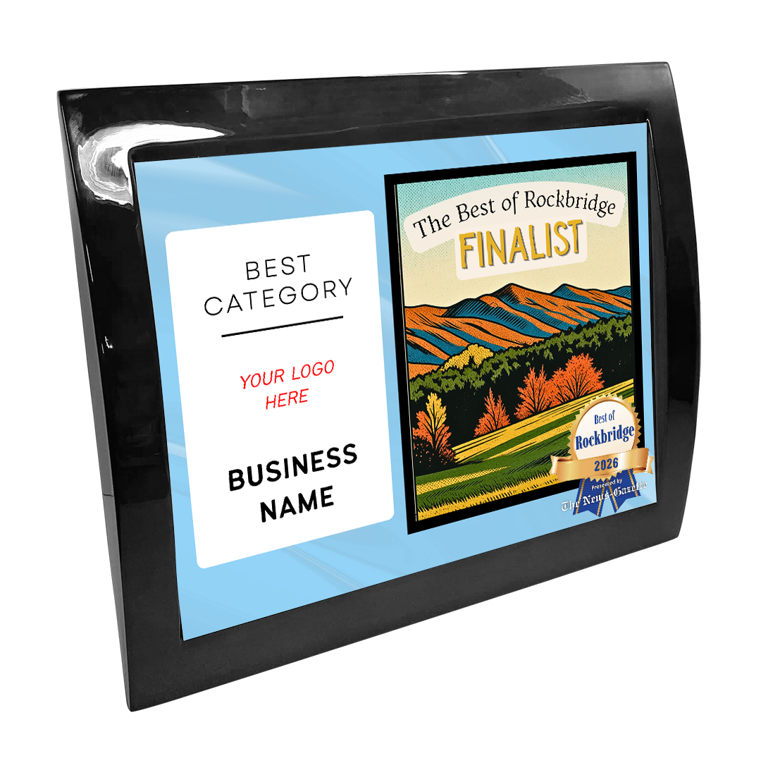 Best of Rockbridge - Eclipse Plaque with Metal Inlay