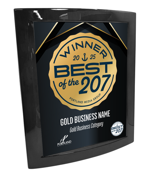 Best of the 207 - Eclipse Plaque with Metal Inlay