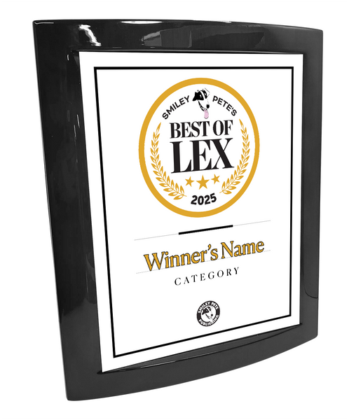 Smiley Pete - Best of Lex - Eclipse Plaque