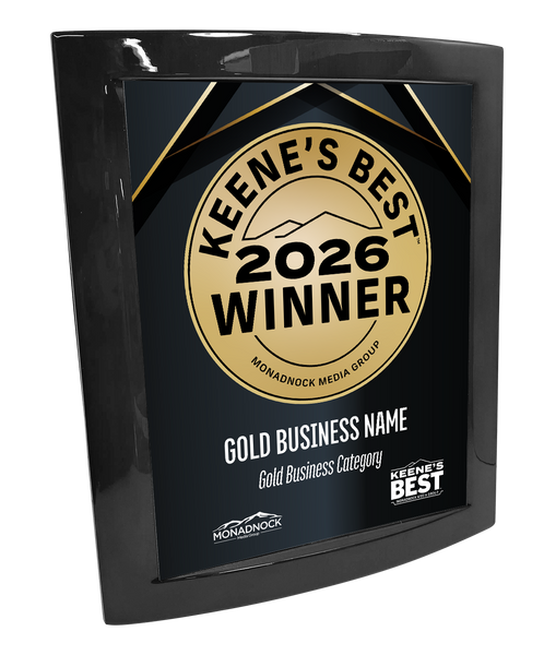 Keene's Best - Eclipse Plaque with Metal Inlay