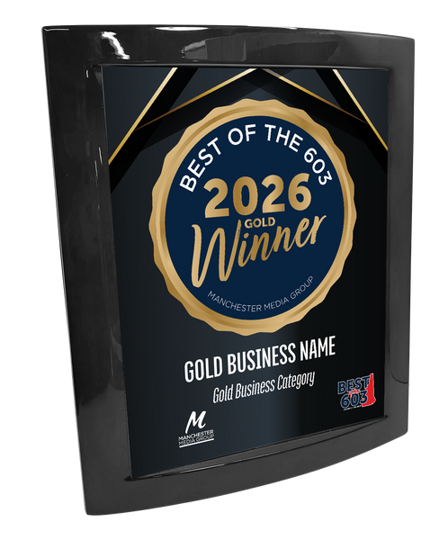 Best of the 603 - Eclipse Plaque with Metal Inlay