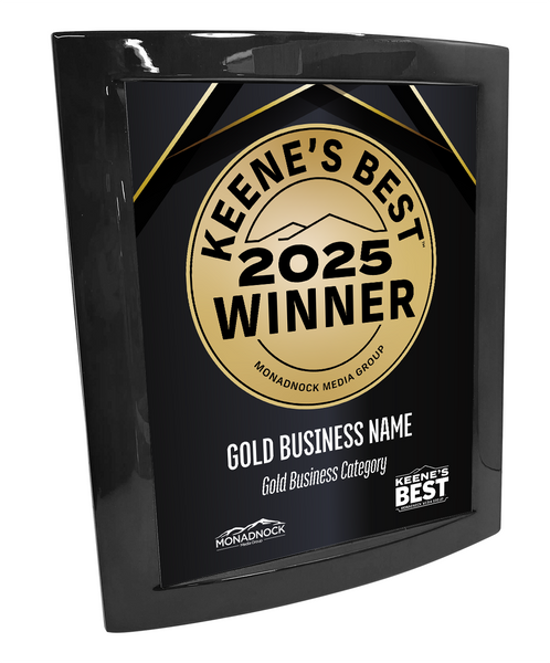 Keene's Best - Eclipse Plaque with Metal Inlay