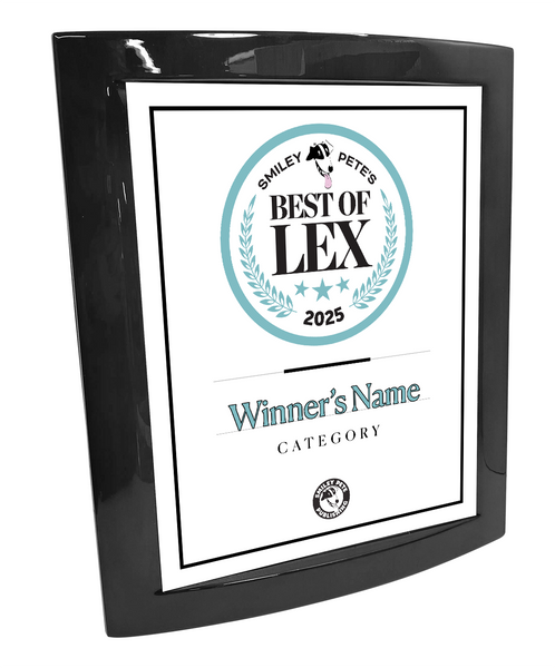 Smiley Pete - Best of Lex - Eclipse Plaque