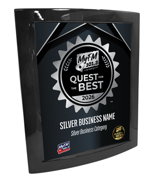 MyFM Quest for the Best - Eclipse Plaque with Metal Inlay