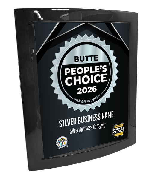 Butte People's Choice - Eclipse Plaque with Metal Inlay