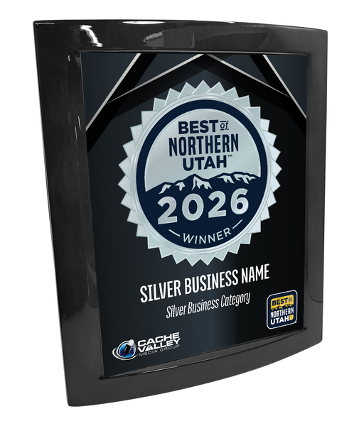 Best of Northern Utah - Eclipse Plaque with Metal Inlay