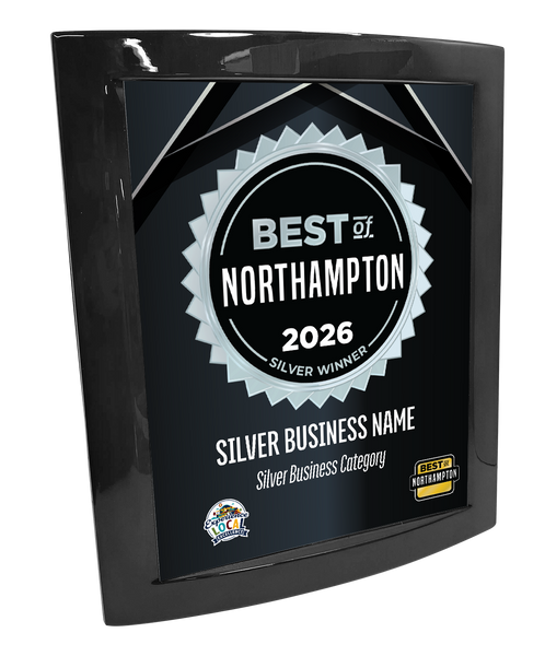 Best of Northampton - Eclipse Plaque with Metal Inlay
