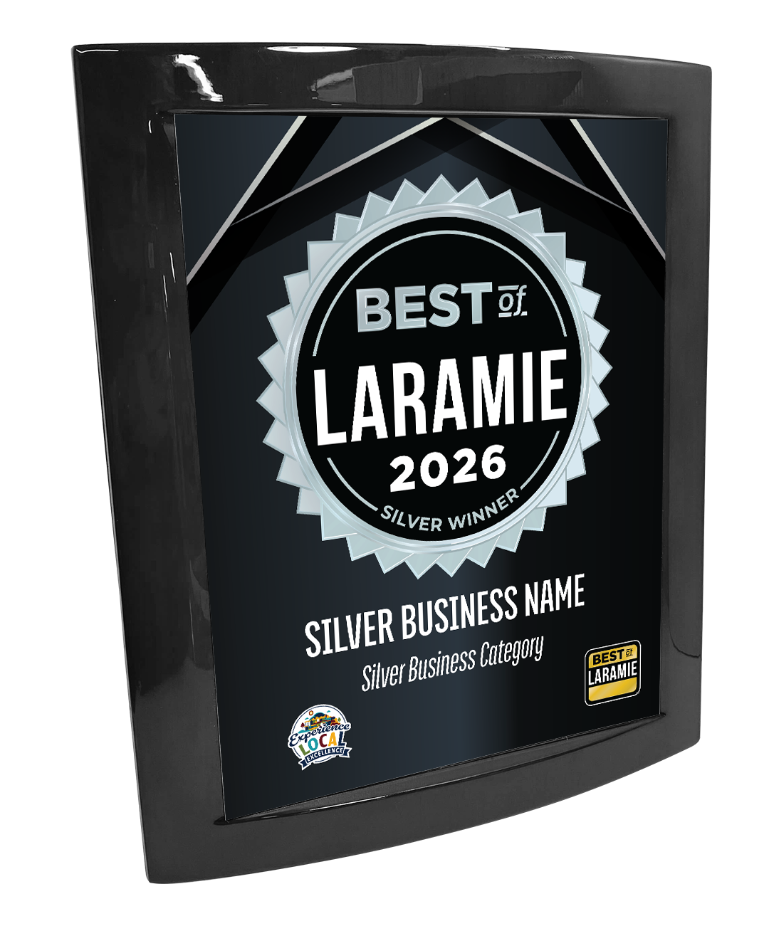 Best of Laramie - Eclipse Plaque with Metal Inlay
