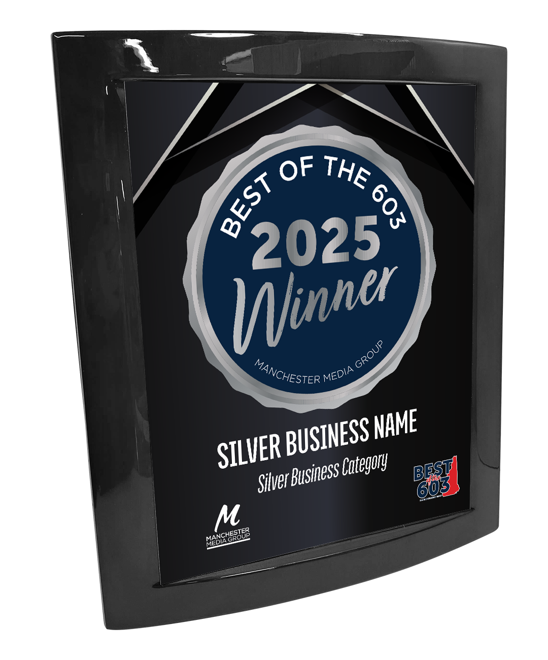 Best of the 603 - Eclipse Plaque with Metal Inlay