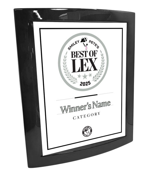 Smiley Pete - Best of Lex - Eclipse Plaque