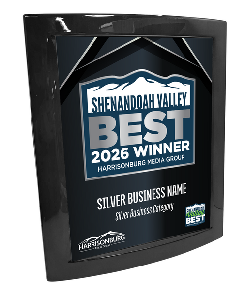 Shenandoah Valley Best - Eclipse Plaque with Metal Inlay