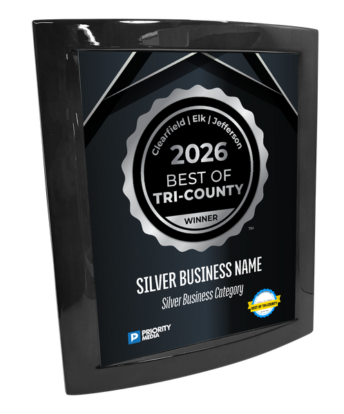 Best of Tri-County - Eclipse Plaque with Metal Inlay