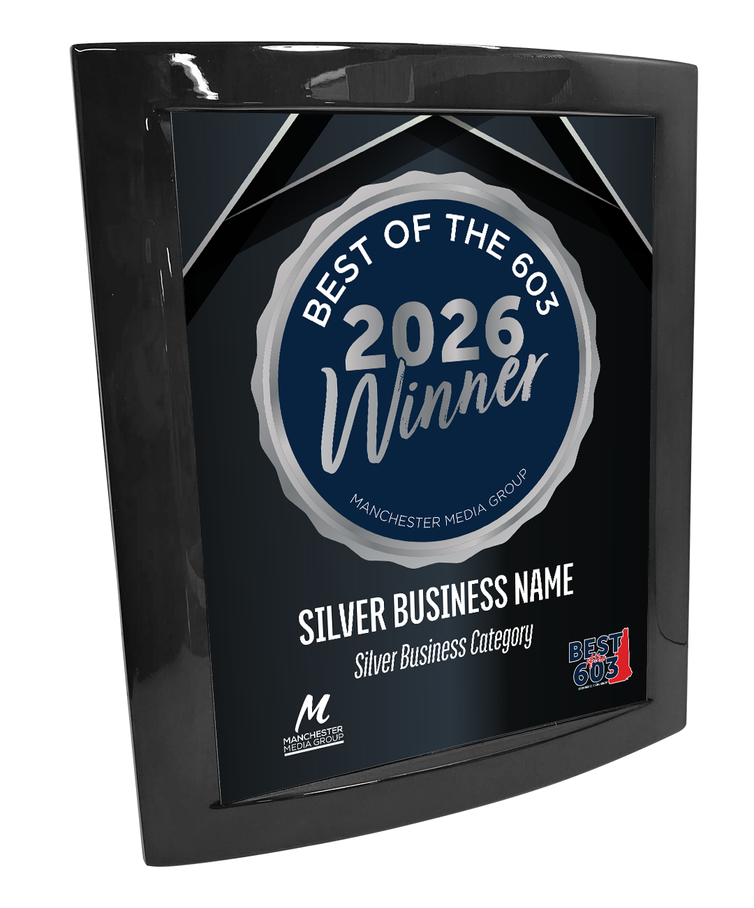 Best of the 603 - Eclipse Plaque with Metal Inlay