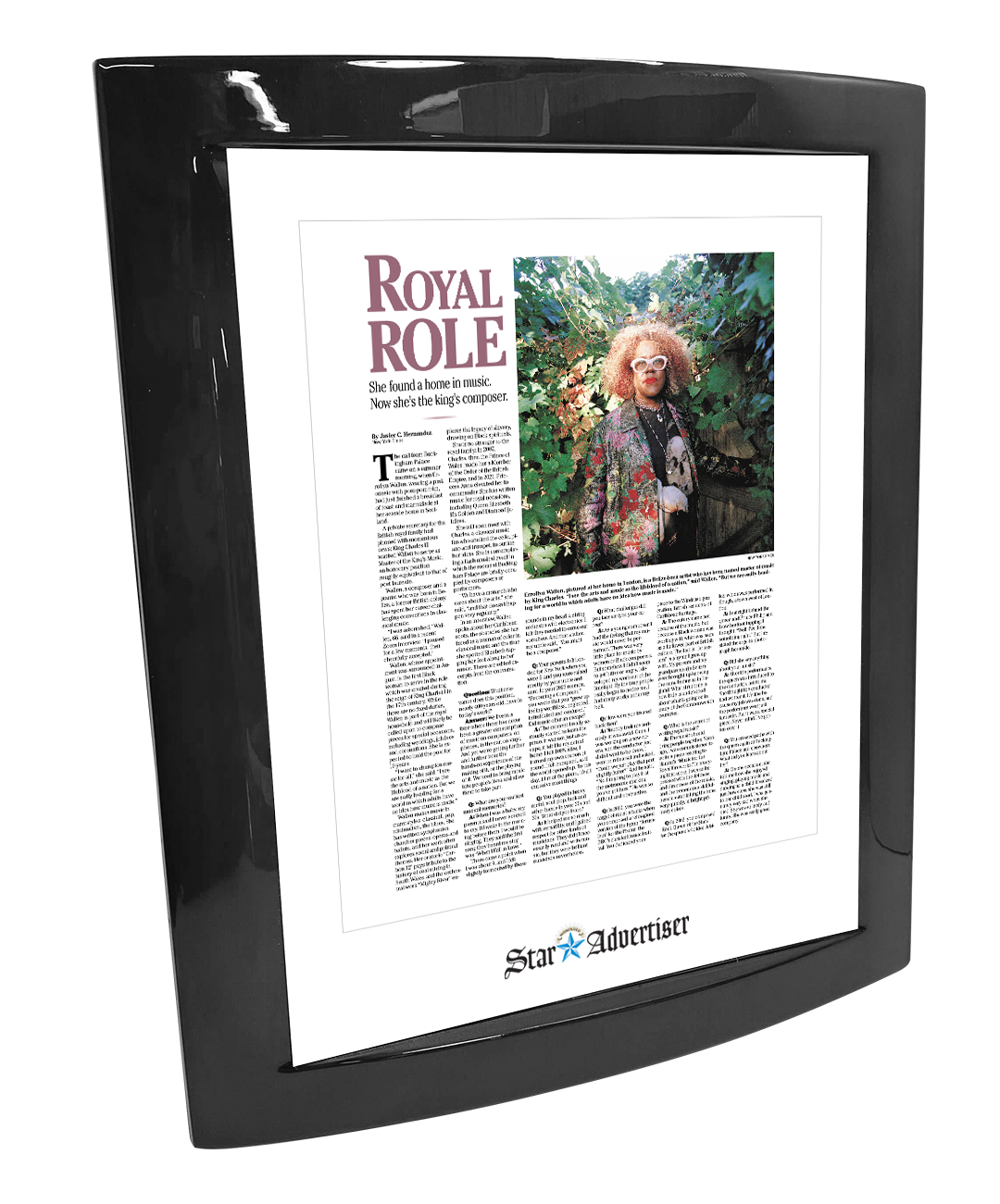 Oahu Publications Article - Eclipse Plaque with Metal Inlay