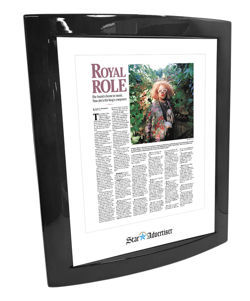 Oahu Publications Article - Eclipse Plaque with Metal Inlay