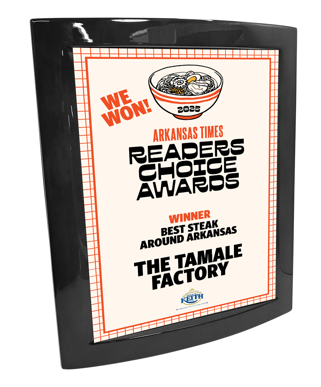 Arkansas Times Readers Choice Award - Eclipse Plaque