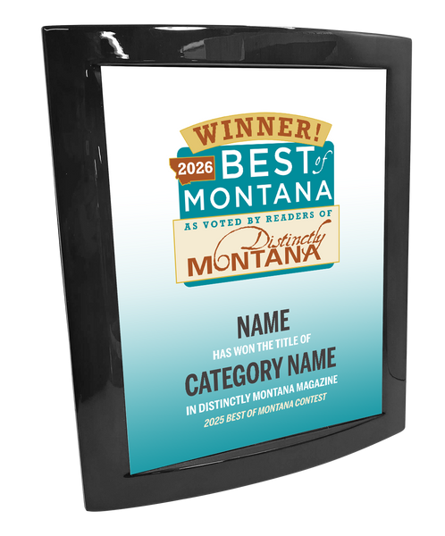 Best of Montana  - Eclipse Plaque