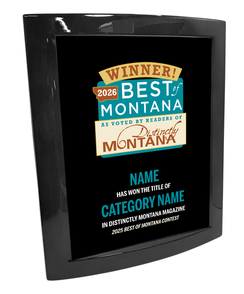 Best of Montana  - Eclipse Plaque