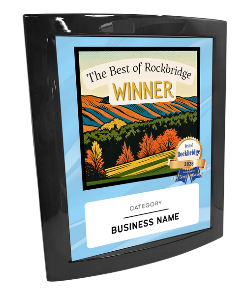 Best of Rockbridge - Eclipse Plaque with Metal Inlay