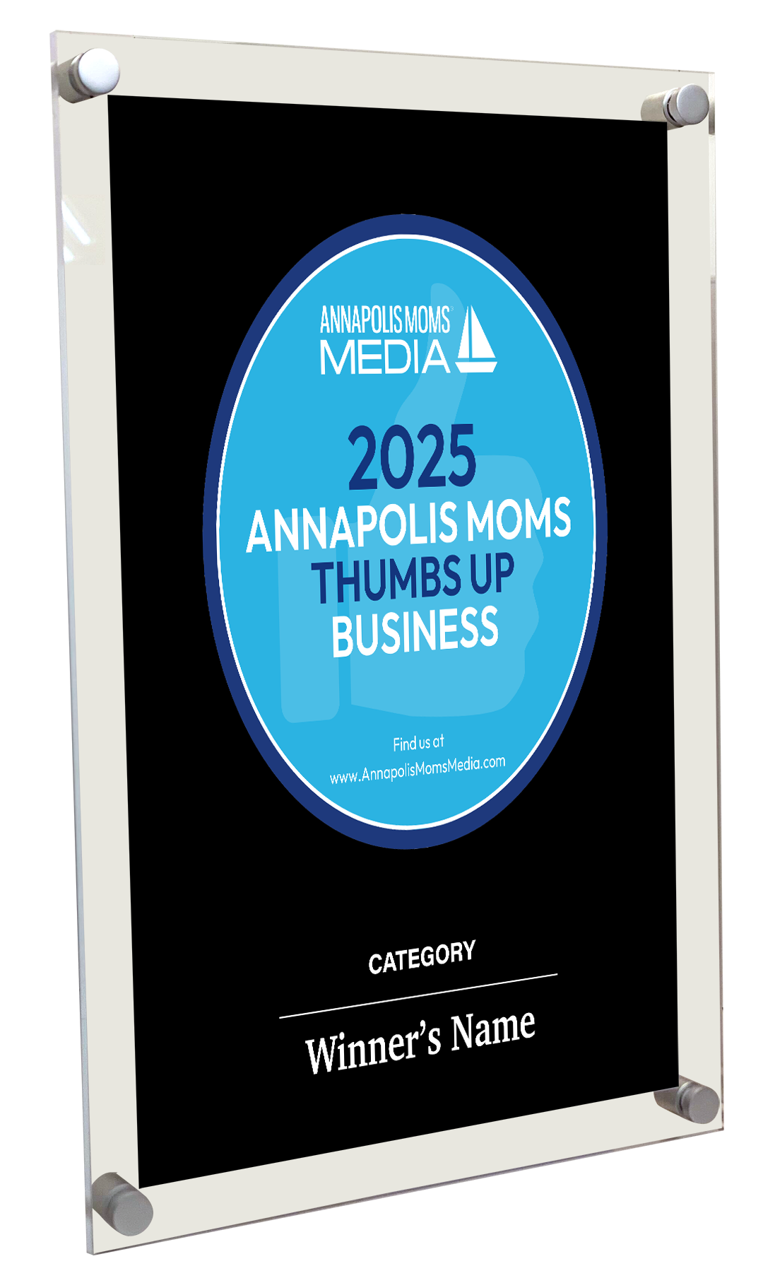 AMM Thumbs-Up Awards - Acrylic Standoff