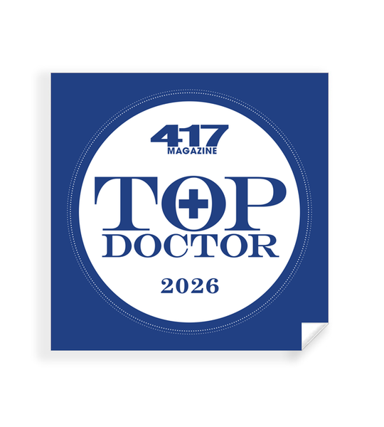 417 Magazine Top Doctor Award - Decal