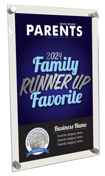 BR Parents Family Favorites Award Plaque