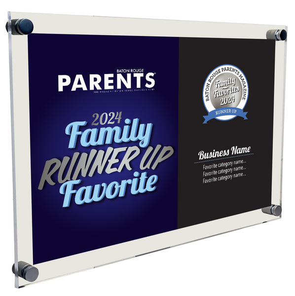 BR Parents Family Favorites Award Plaque