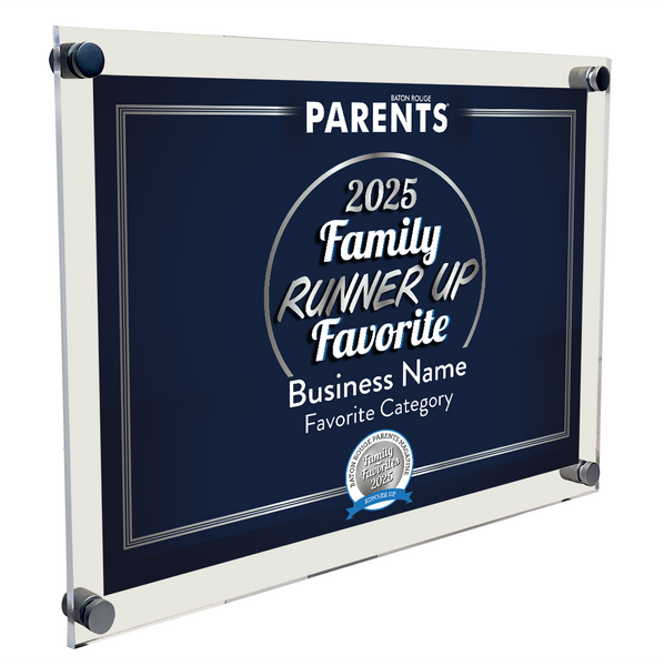 BR Parents Family Favorites Award Plaque