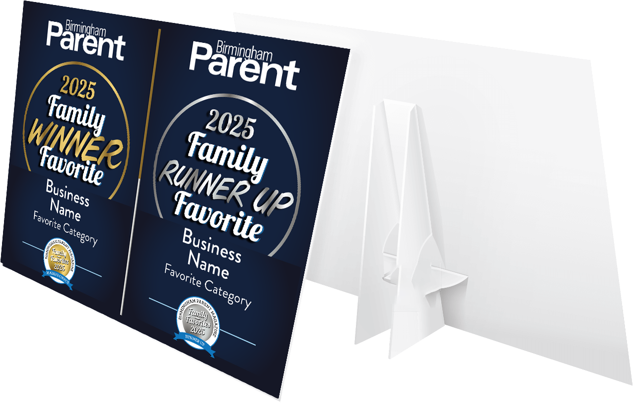 Birmingham Parent Family Favorites - Counter Cards