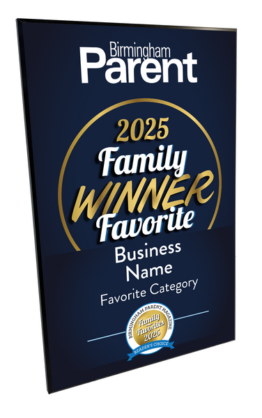 Birmingham Parent Family Favorites Award Plaques