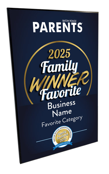BR Parents Family Favorites Award Plaque