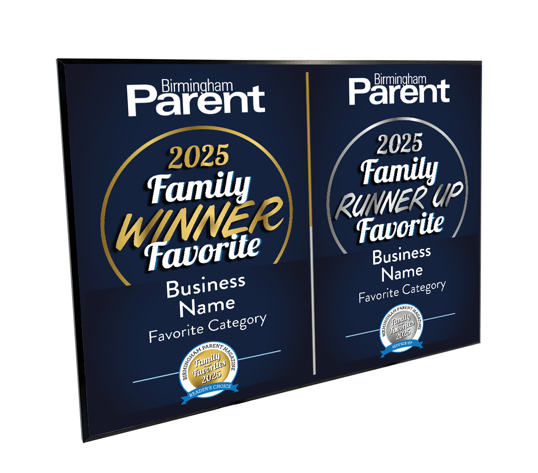 Birmingham Parent Family Favorites Award Plaques