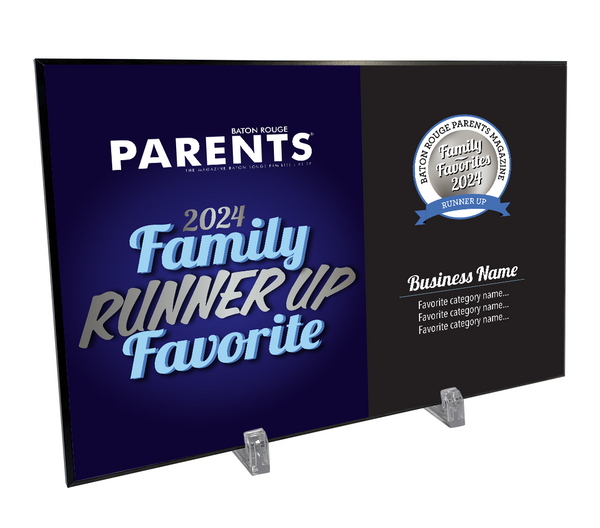 BR Parents Family Favorites Award Plaque